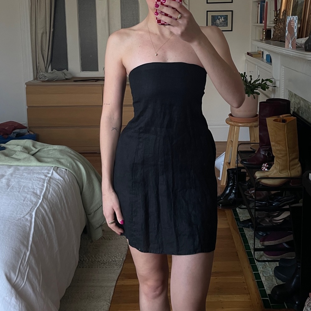 Dissh Linen Daphne Mini Dress